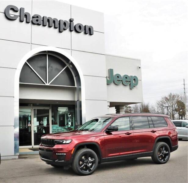 2023 Jeep Grand Cherokee L for sale at Champion Chevrolet in Athens AL
