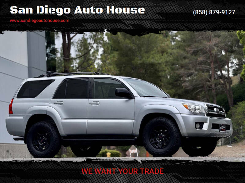 Used 2006 Toyota 4Runner Sport with VIN JTEBU14R568056016 for sale in San Diego, CA