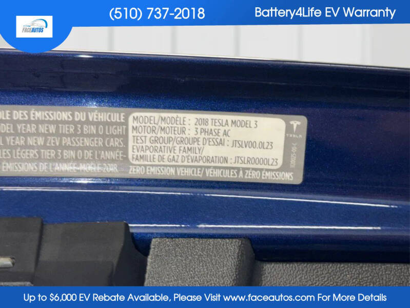 2018 Tesla Model 3 Long Range