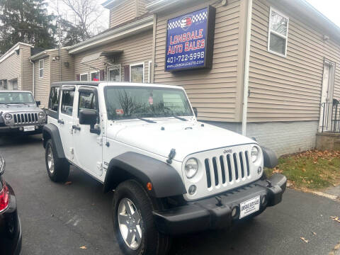 2014 Jeep Wrangler Unlimited for sale at Lonsdale Auto Sales in Lincoln RI