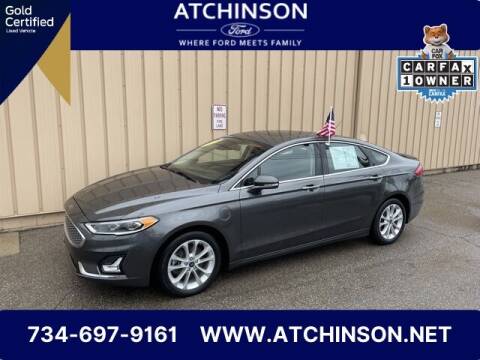 2019 Ford Fusion Energi for sale at Atchinson Ford Sales Inc in Belleville MI