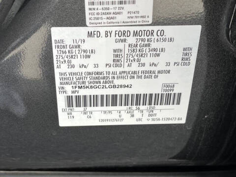 2020 Ford Explorer ST