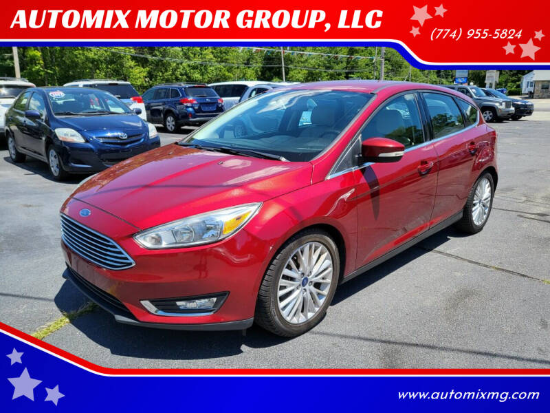 2016 Ford Focus for sale at AUTOMIX MOTOR GROUP, LLC in Swansea MA