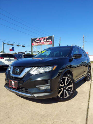 2020 Nissan Rogue for sale at AMT AUTO SALES LLC in Houston TX