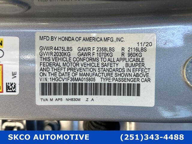 2021 Honda Accord Sport