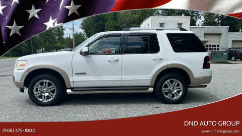 2007 Ford Explorer for sale at DND AUTO GROUP in Belvidere NJ