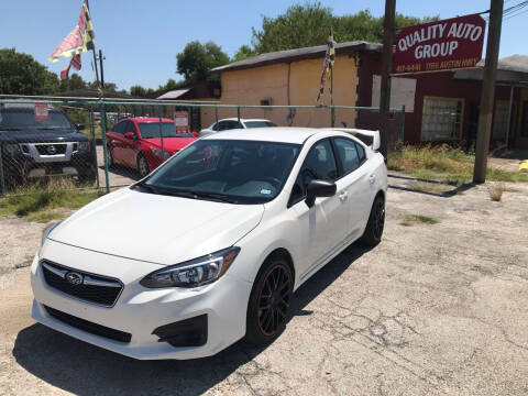2018 Subaru Impreza for sale at Quality Auto Group in San Antonio TX
