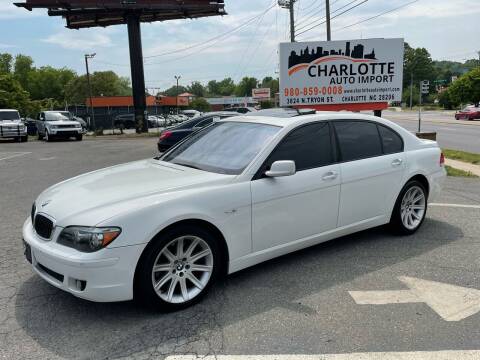 2008 BMW 7 Series for sale at Charlotte Auto Import in Charlotte NC