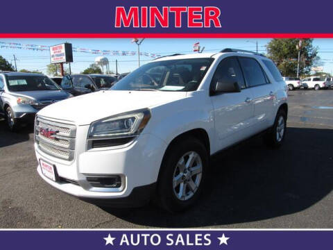 2016 GMC Acadia for sale at Minter Auto Sales in South Houston TX