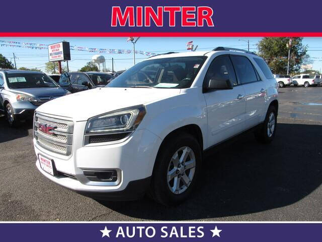 2016 GMC Acadia for sale at Minter Auto Sales in South Houston TX