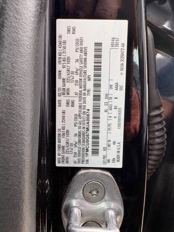 2021 Ford Escape SE
