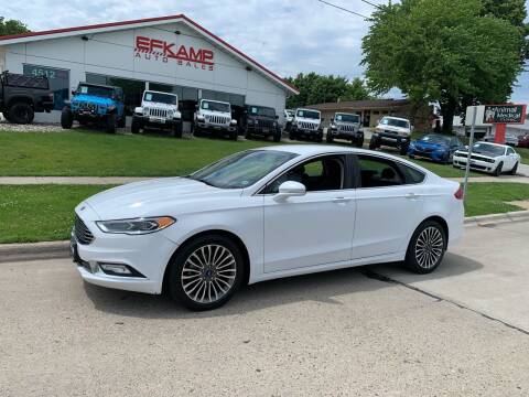 2017 Ford Fusion for sale at Efkamp Auto Sales LLC in Des Moines IA