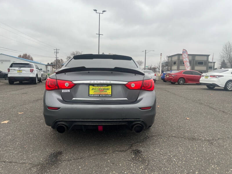 2016 Infiniti Q50 Red Sport 400
