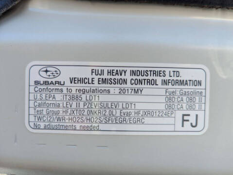 2017 Subaru Crosstrek 2.0i Premium