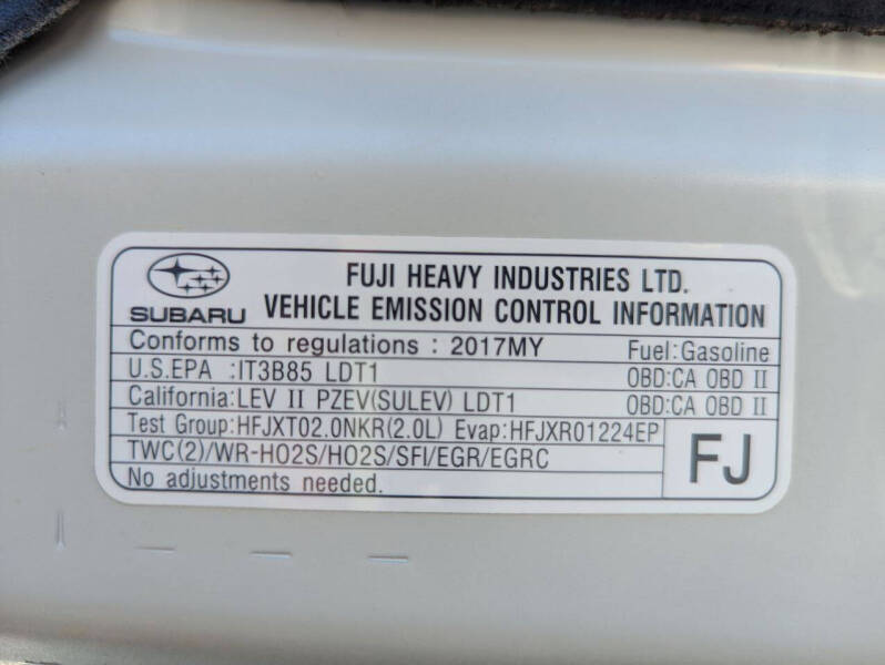 2017 Subaru Crosstrek 2.0i Premium