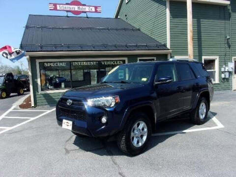 2018 Toyota 4Runner for sale at SCHURMAN MOTOR COMPANY in Lancaster NH