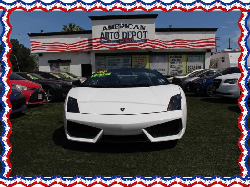 2013 Lamborghini Gallardo for sale at American Auto Depot in Modesto CA