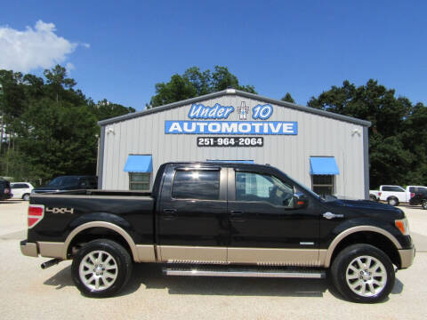 2012 Ford F-150 for sale at Under 10 Automotive in Robertsdale AL
