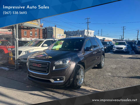 2017 GMC Acadia Limited for sale at Impressive Auto Sales in Philadelphia PA