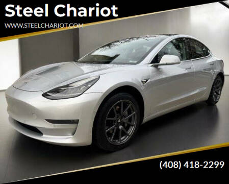 2018 Tesla Model 3 for sale at Steel Chariot in San Jose CA