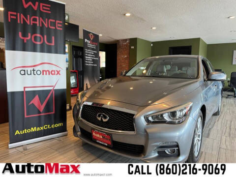 2015 Infiniti Q50 Hybrid for sale at AutoMax in West Hartford CT
