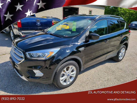 2018 Ford Escape for sale at JDL Automotive and Detailing in Plymouth WI