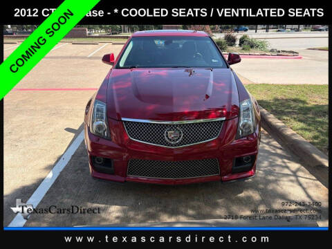 2012 Cadillac CTS-V