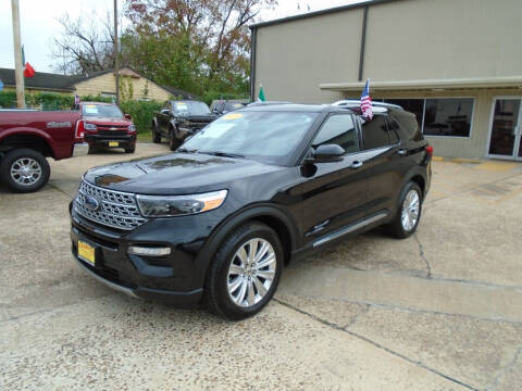 2020 Ford Explorer for sale at Campos Trucks & SUVs, Inc. in Houston TX
