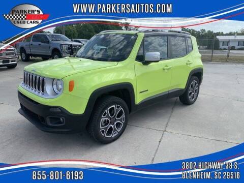 2018 Jeep Renegade for sale at Parker's Used Cars in Blenheim SC