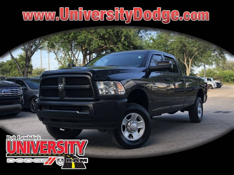 2018 RAM Ram Pickup 3500 Tradesman