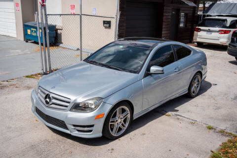 2013 Mercedes-Benz C-Class for sale at Wholesale Motors of Florida LLC in Boca Raton FL