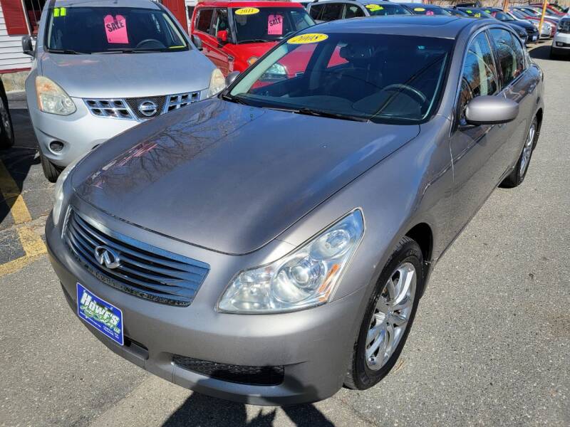 2008 Infiniti G35 for sale at Howe's Auto Sales in Lowell MA