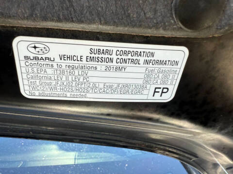 2018 Subaru WRX Premium