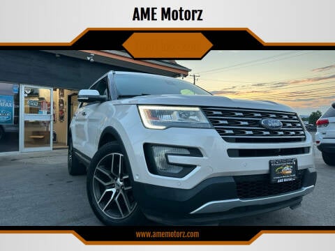 2016 Ford Explorer for sale at AME Motorz in Wilkes Barre PA