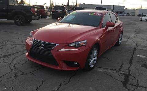 2016 Lexus IS 200t for sale at PLANET AUTO SALES in Lindon UT