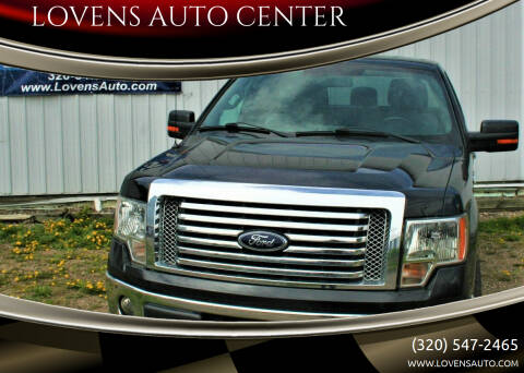 2012 Ford F-150 for sale at LOVEN'S AUTO CENTER in Swanville MN
