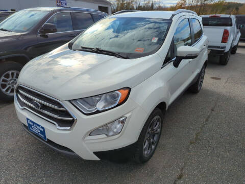 2021 Ford EcoSport for sale at Ripley & Fletcher Pre-Owned Sales & Service in Farmington ME