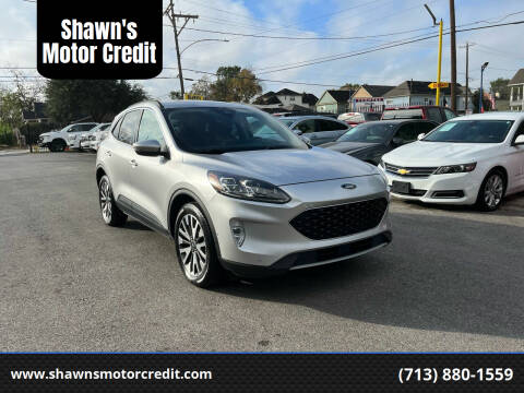 2020 Ford Escape for sale at Shawn's Motor Credit in Houston TX
