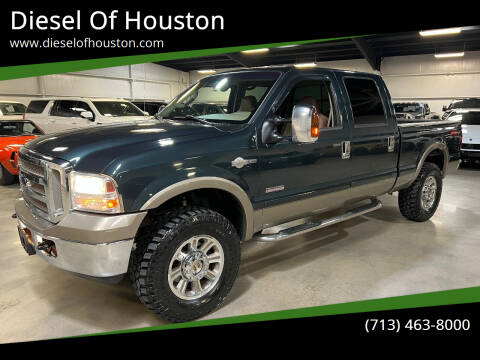 2005 Ford F-250 Super Duty for sale at Diesel Of Houston in Houston TX