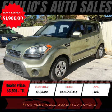 2012 Kia Soul for sale at Emilio's Auto Sales in San Antonio TX