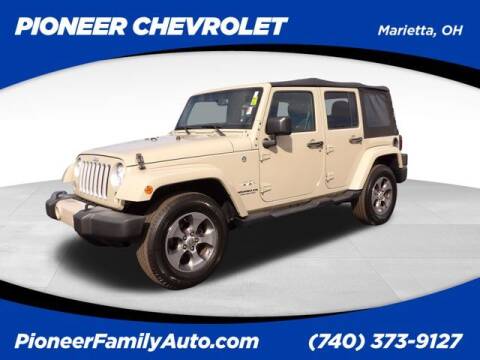 2017 Jeep Wrangler Unlimited for sale at Pioneer Family Preowned Autos of WILLIAMSTOWN in Williamstown WV