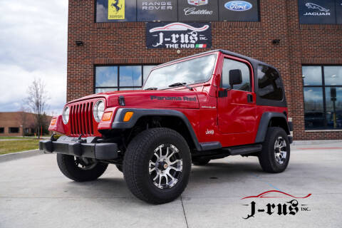 2000 Jeep Wrangler for sale at J-Rus Inc. in Shelby Township MI