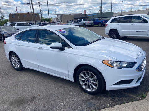 2017 Ford Fusion for sale at M-97 Auto Dealer in Roseville MI