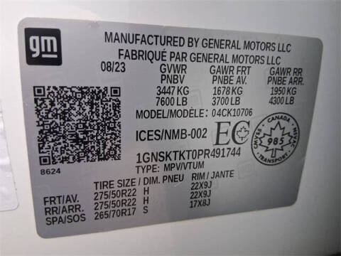 2023 Chevrolet Tahoe High Country