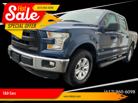 2015 Ford F-150 for sale at T&D Cars in Holbrook MA