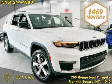2021 Jeep Grand Cherokee L for sale at LUXURY MOTOR CLUB in Franklin Square NY