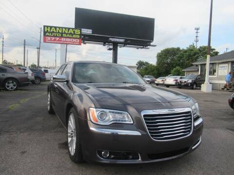 2014 Chrysler 300 for sale at Hanna's Auto Sales in Indianapolis IN