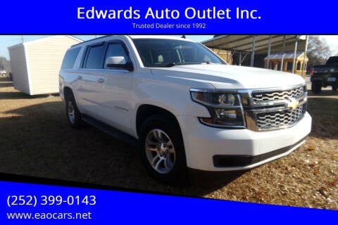 2015 Chevrolet Suburban for sale at Edwards Auto Outlet Inc. in Wilson NC