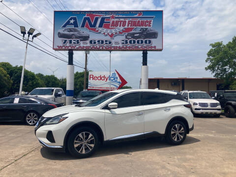 2019 Nissan Murano for sale at ANF AUTO FINANCE in Houston TX