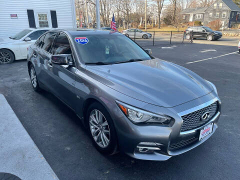 2016 Infiniti Q50 for sale at 5 Corner Auto Sales Inc. in Brockton MA